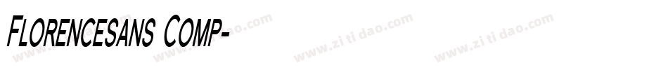 Florencesans Comp字体转换